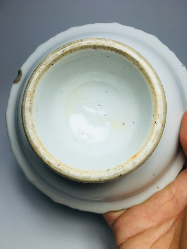 古玩陶瓷甜白釉花口高足洗拍賣,當(dāng)前價(jià)格888元