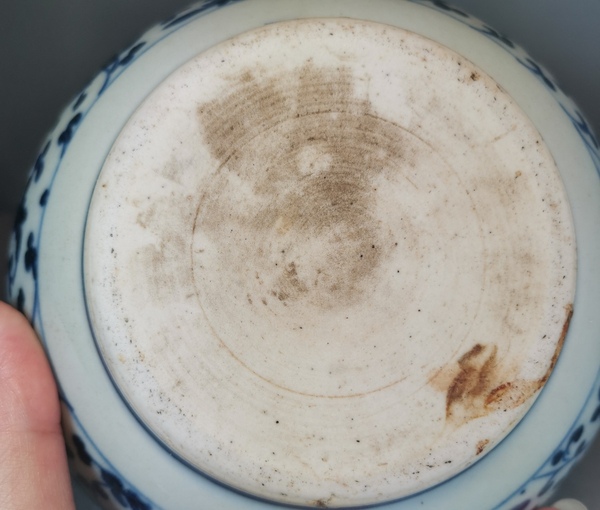 古玩陶瓷清早期雍正仿永宣青花纏枝花卉擂缽拍賣,當前價格16800元