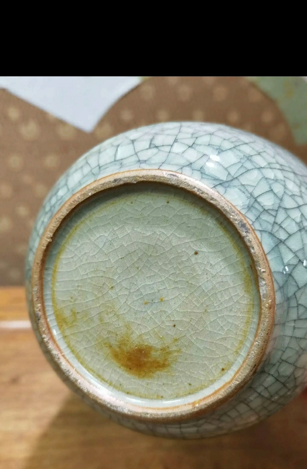 古玩陶瓷哥釉水盂拍賣,當(dāng)前價(jià)格985元