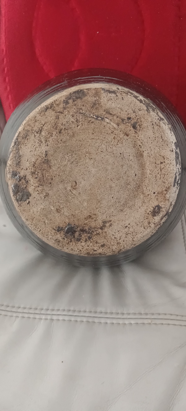 古玩陶瓷清代磁州窯油滴釉大罐拍賣,當前價格980元