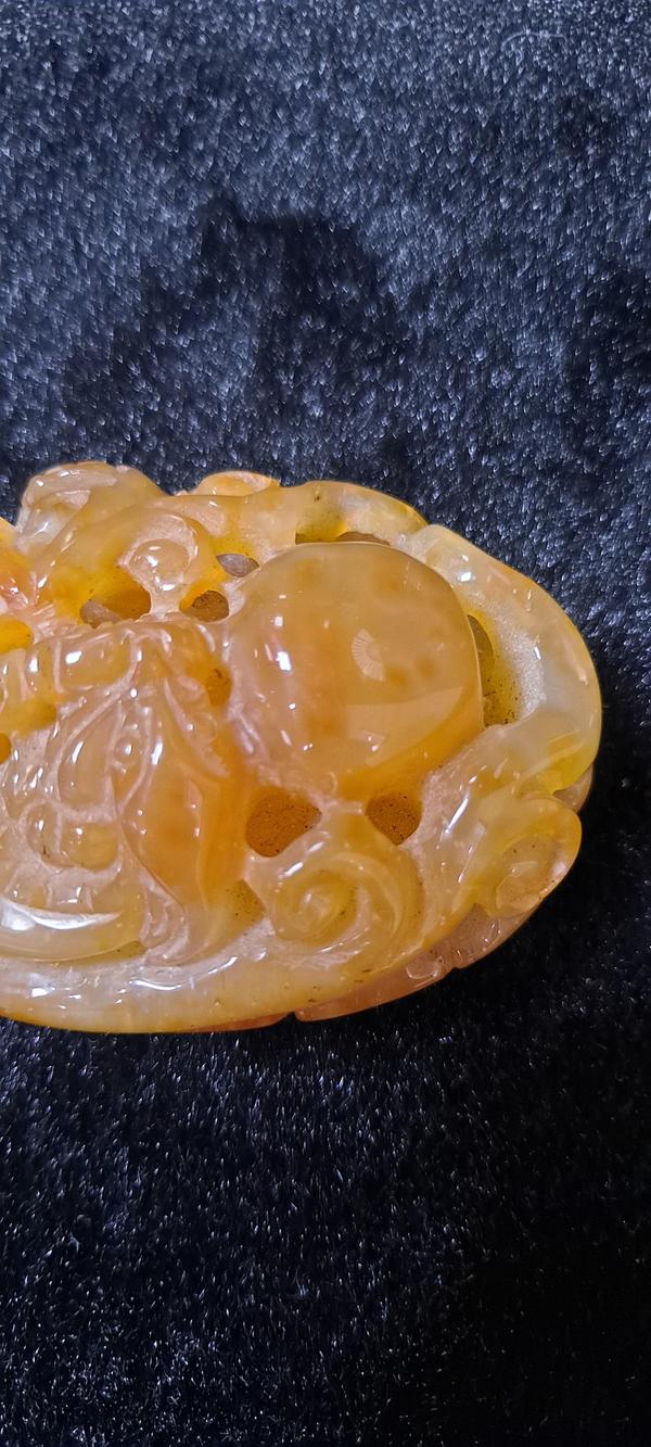 古玩玉器瑪瑙把件拍賣,當前價格1000元