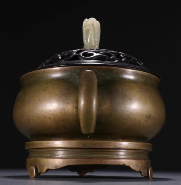 古玩銅器爐子拍賣,當前價格368000元