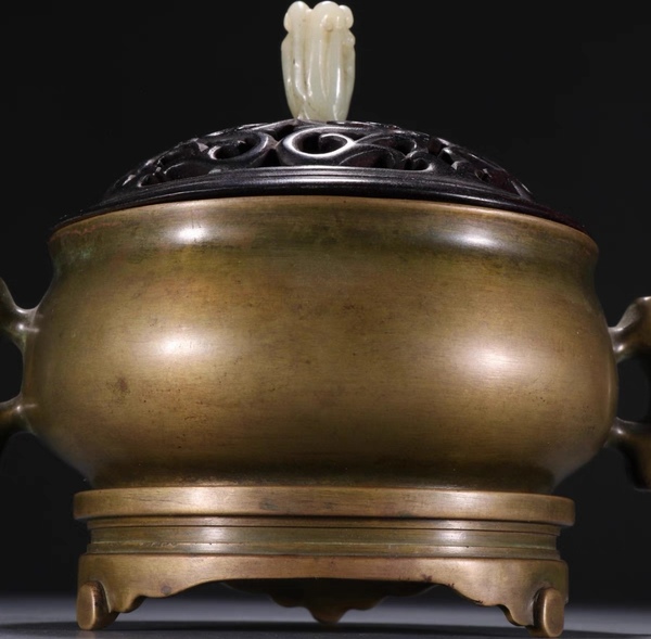 古玩銅器爐子拍賣,當前價格368000元