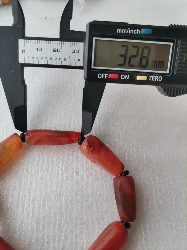 古玩玉器清·瑪瑙手串拍賣,當前價格665元