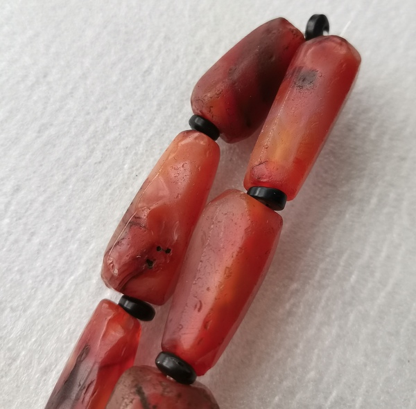 古玩玉器清·瑪瑙手串拍賣,當前價格665元