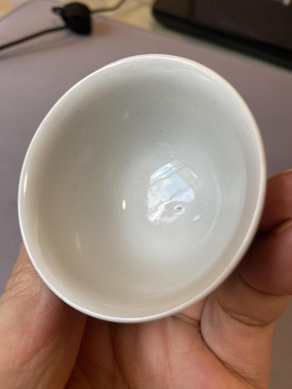 古玩陶瓷青花葵龍杯拍賣,當前價格2200元