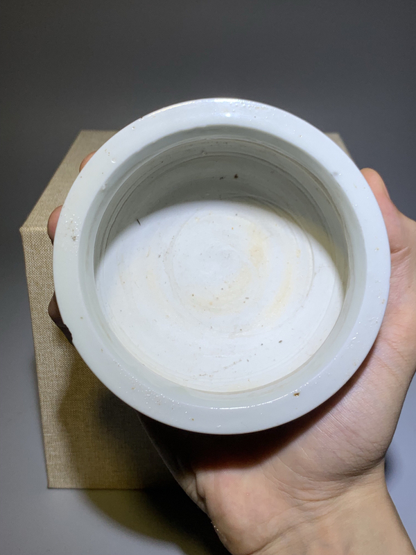 古玩陶瓷德化窯白釉香爐拍賣,當前價格699元