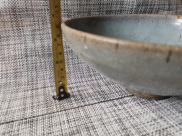 古玩陶瓷鈞窯天藍釉大碗拍賣,當前價格2222元