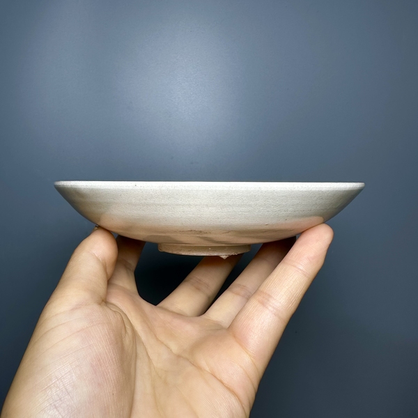古玩陶瓷霍州窯白釉盤拍賣,當前價格3800元