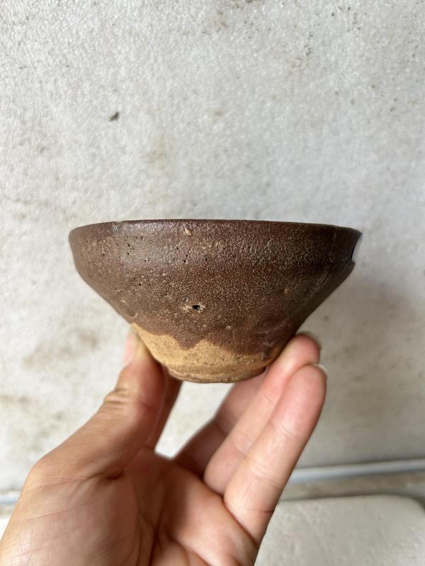 古玩陶瓷元代 醬釉茶盞拍賣(mài),當(dāng)前價(jià)格488元