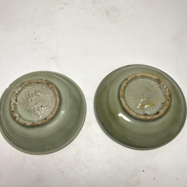古玩陶瓷明代 青花山水紋盤一對(duì)拍賣,當(dāng)前價(jià)格388元