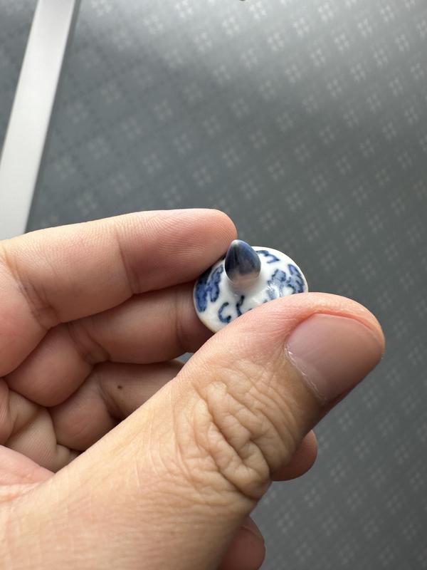 古玩陶瓷龍紋青花蓋罐拍賣，當前價格8000元