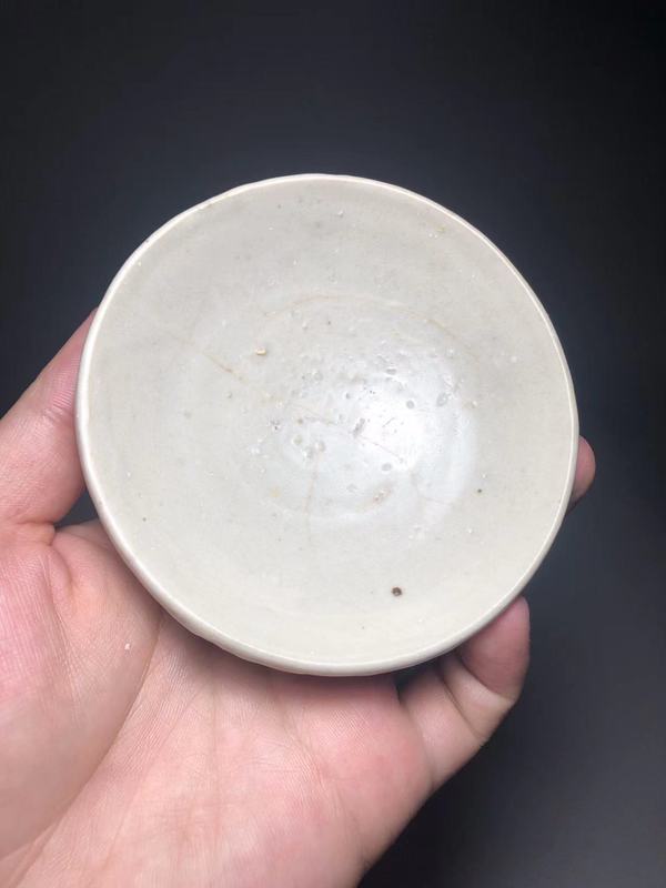古玩陶瓷青白釉茶盞拍賣,當前價格999元