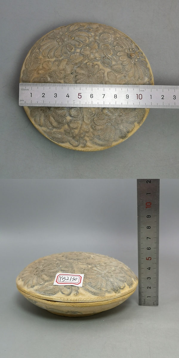 古玩陶瓷青花花卉紋粉盒子母盒拍賣,當(dāng)前價(jià)格1200元
