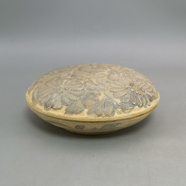 古玩陶瓷青花花卉紋粉盒子母盒拍賣,當(dāng)前價(jià)格1200元