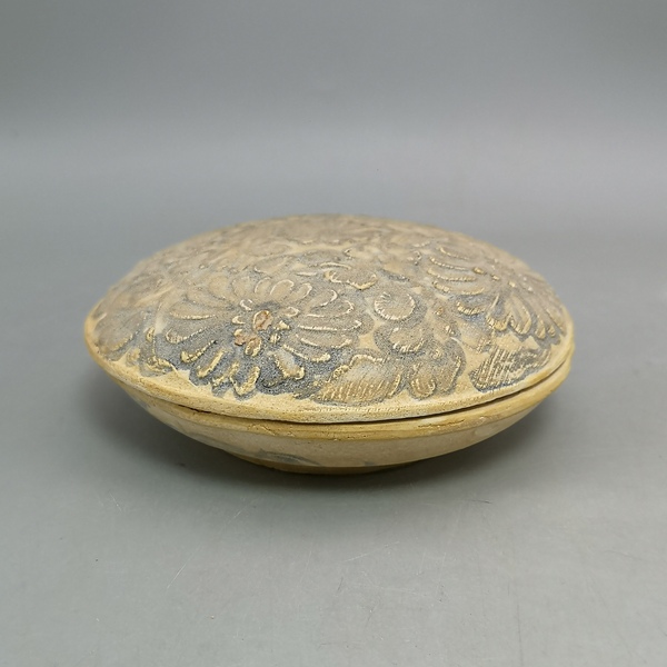 古玩陶瓷青花花卉紋粉盒子母盒拍賣,當(dāng)前價(jià)格1200元