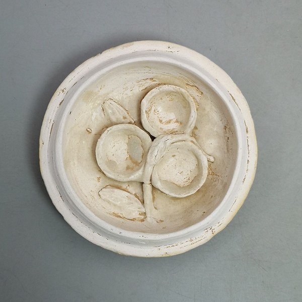 古玩陶瓷元代青花花卉紋粉盒子母盒拍賣,當(dāng)前價(jià)格23456元