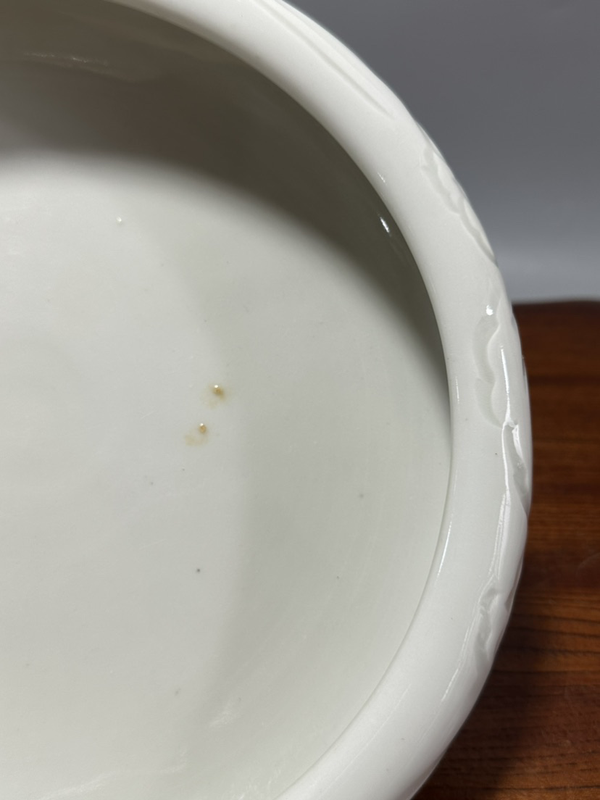 古玩陶瓷白釉洗拍賣,當前價格2600元
