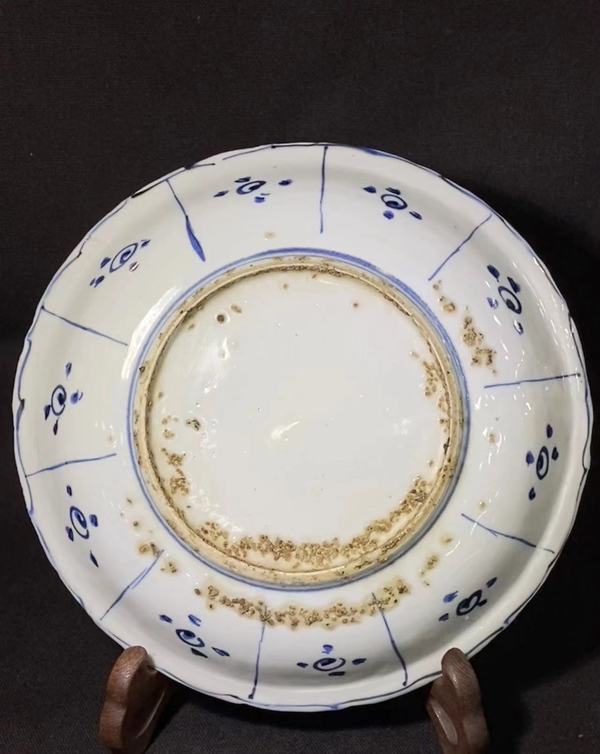 古玩陶瓷萬歷青花對(duì)頭鶴雜寶克拉克瓷拍賣，當(dāng)前價(jià)格5600元