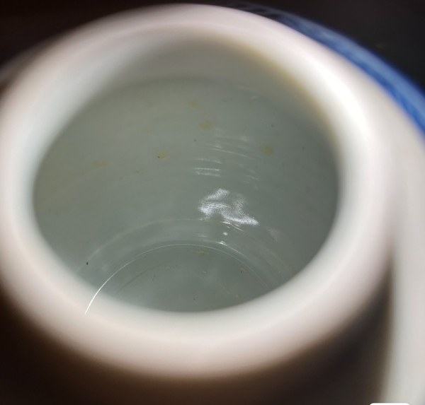 古玩陶瓷康熙-青花冰梅罐拍賣,當前價格3500元