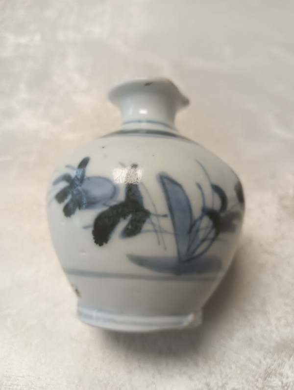 古玩陶瓷明代.青花紋罐拍賣,當前價格2980元