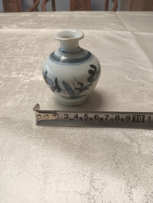 古玩陶瓷明代.青花紋罐拍賣,當前價格2980元