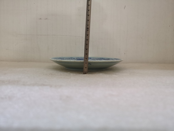 古玩陶瓷青花淡描花卉紋盤拍賣,當(dāng)前價格456元