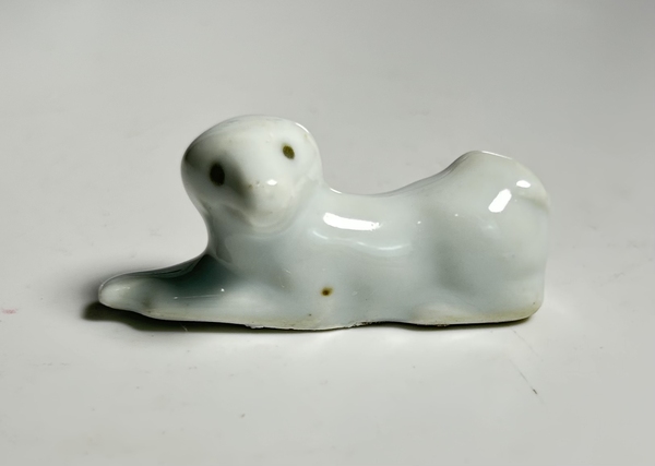 古玩陶瓷青白釉十二生肖造像拍賣,當(dāng)前價(jià)格260元
