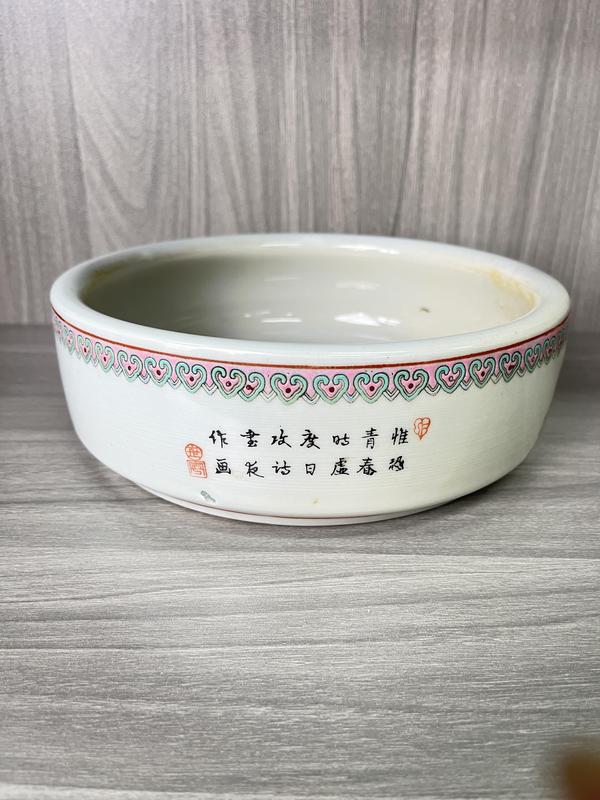 古玩陶瓷粉彩仕女人物水洗(極品文房器)拍賣,當前價格500元