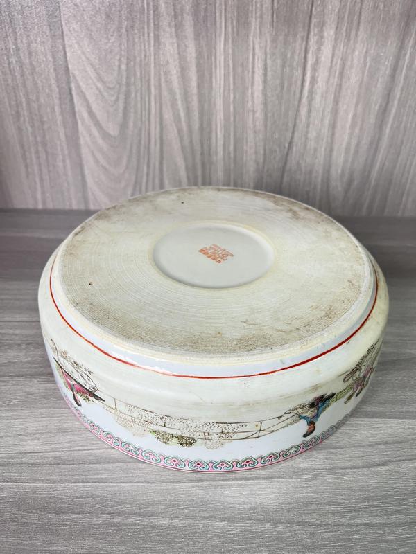 古玩陶瓷粉彩仕女人物水洗(極品文房器)拍賣,當前價格500元