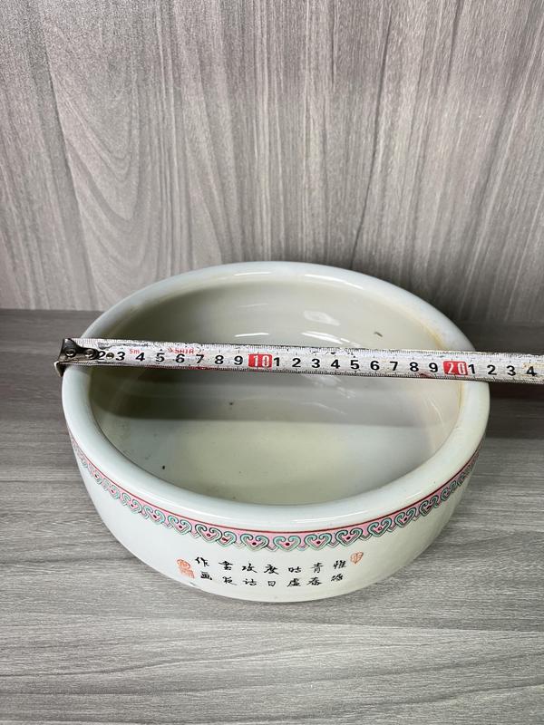 古玩陶瓷粉彩仕女人物水洗(極品文房器)拍賣,當前價格500元