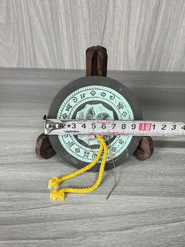 古玩雜項清晚期 刻花銅鏡拍賣,當前價格350元