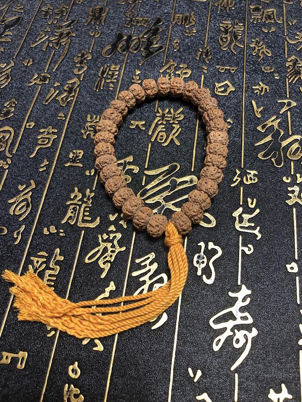 古玩玉器精品天然金剛菩提手持拍賣,當(dāng)前價格55元