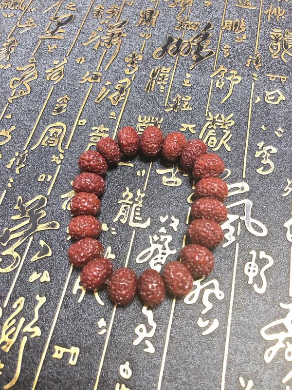 古玩玉器精品天然金剛菩提手串拍賣,當前價格209元