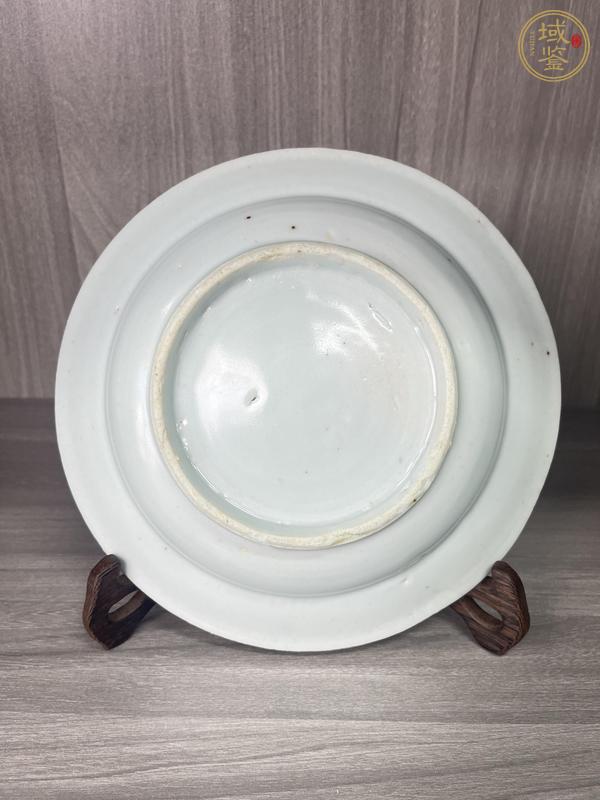 古玩陶瓷清早·青花花卉紋盤真品鑒賞圖
