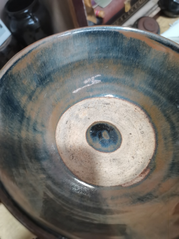 古玩陶瓷磁州窯兔毫釉窯變大碗最后一張照片兔豪漂亮。拍賣,當前價格3899元