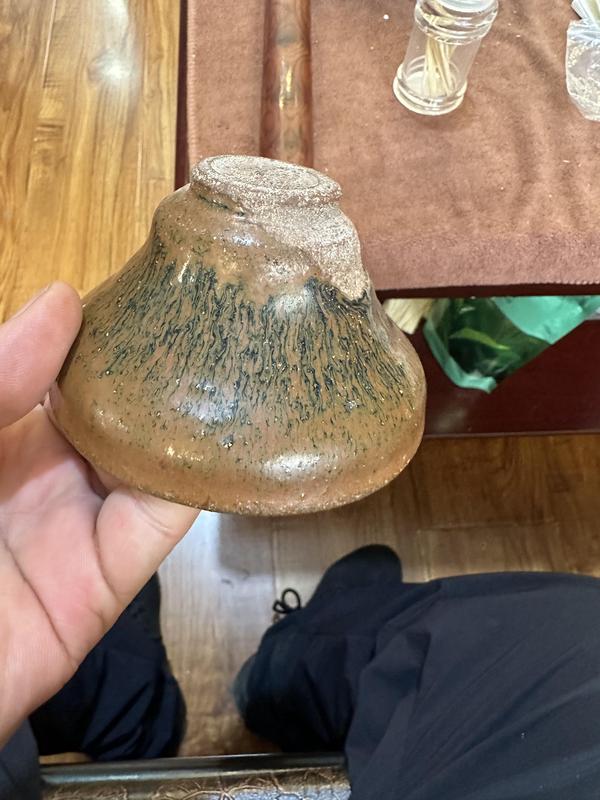 古玩陶瓷窯變黑釉盞拍賣,當前價格6666元