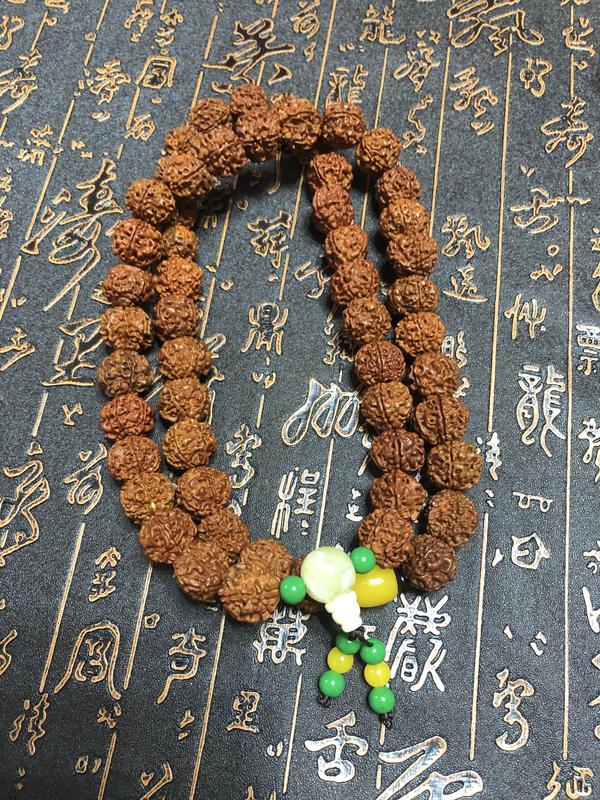 古玩玉器精品天然金剛菩提手持拍賣,當前價格226元