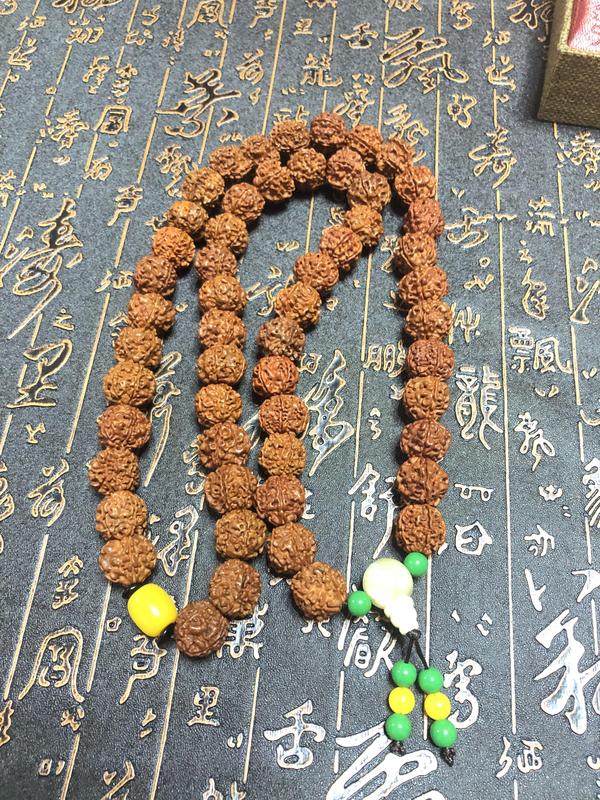 古玩玉器精品天然金剛菩提手持拍賣,當前價格226元