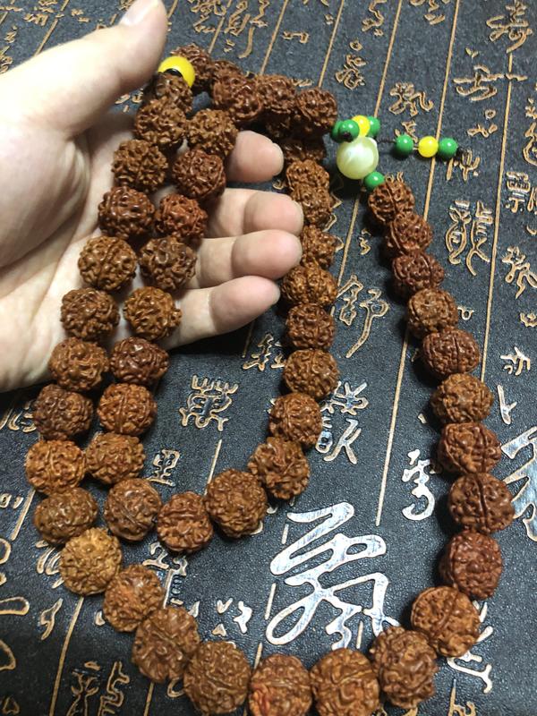 古玩玉器精品天然金剛菩提手持拍賣,當前價格226元