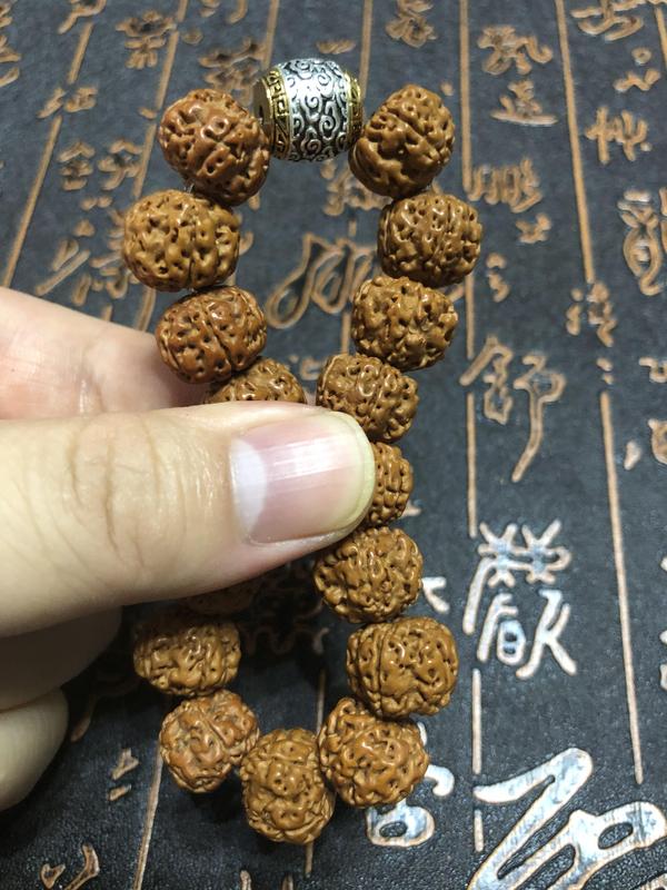 古玩玉器精品天然金剛菩提手串拍賣,當前價格88元