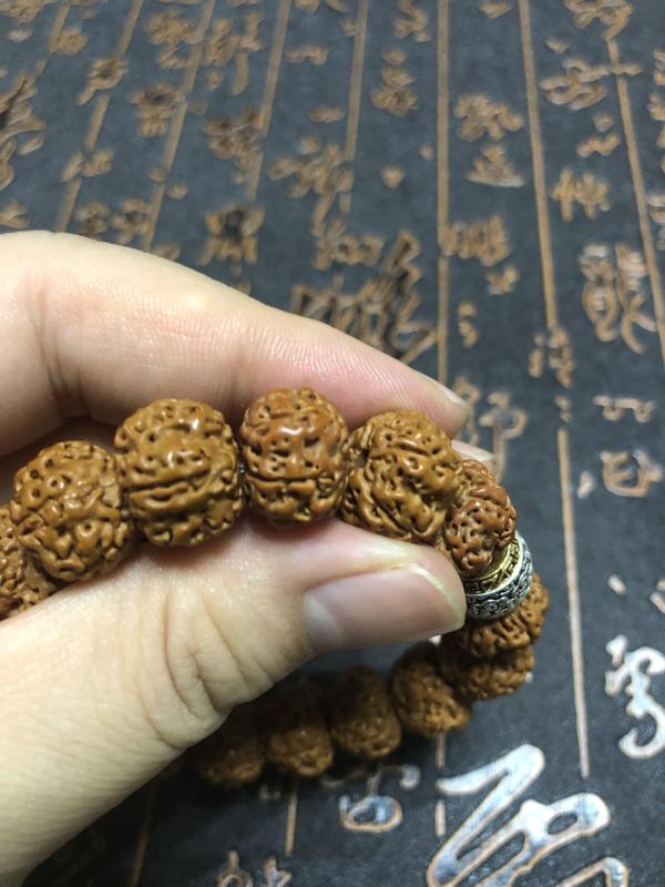 古玩玉器精品天然金剛菩提手串拍賣,當前價格88元