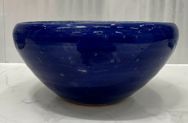 古玩陶瓷霽藍釉缽式香爐拍賣,當前價格2188元