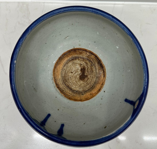 古玩陶瓷霽藍釉缽式香爐拍賣,當前價格2188元
