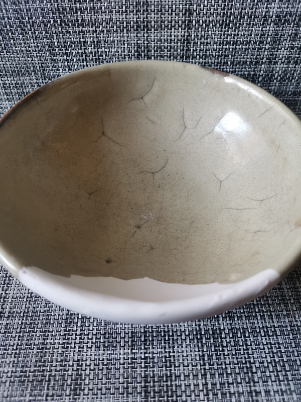 古玩陶瓷五大名窯之一元代鈞窯月白釉點彩大賞碗拍賣,當前價格998元