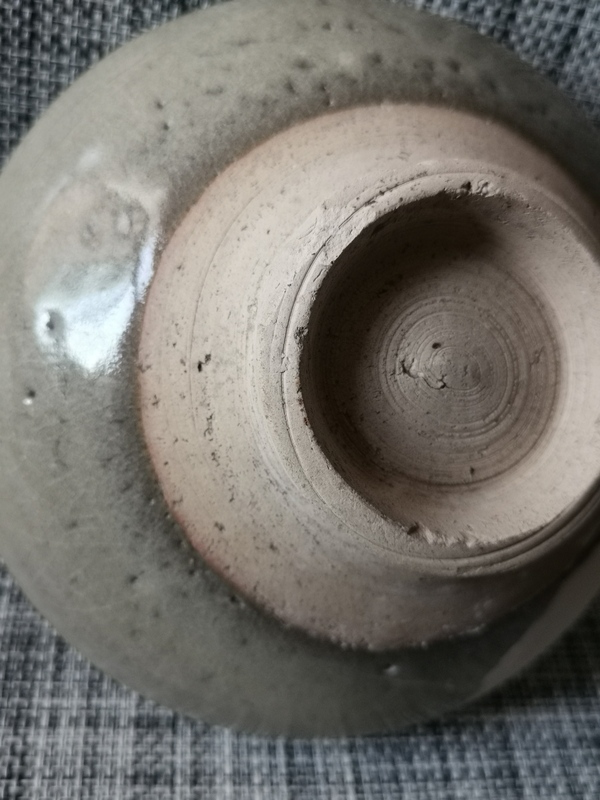古玩陶瓷五大名窯之一元代鈞窯月白釉點彩大賞碗拍賣,當前價格998元