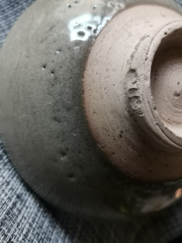 古玩陶瓷五大名窯之一元代鈞窯月白釉點彩大賞碗拍賣,當前價格998元