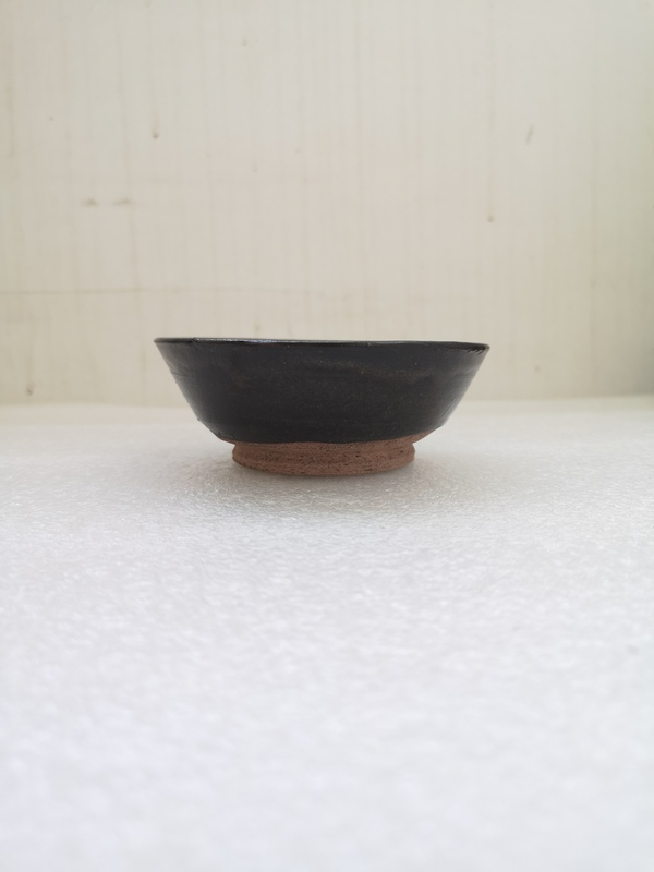 古玩陶瓷褐釉盞拍賣,當前價格580元