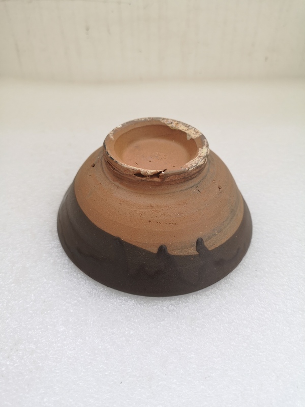 古玩陶瓷褐釉盞拍賣,當前價格580元