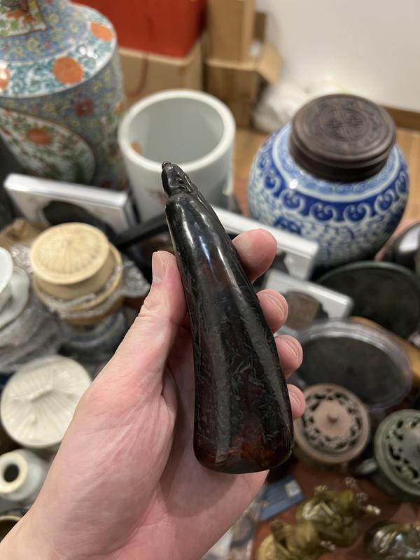 古玩雜項清代**雕人物印章拍賣,當前價格1680元